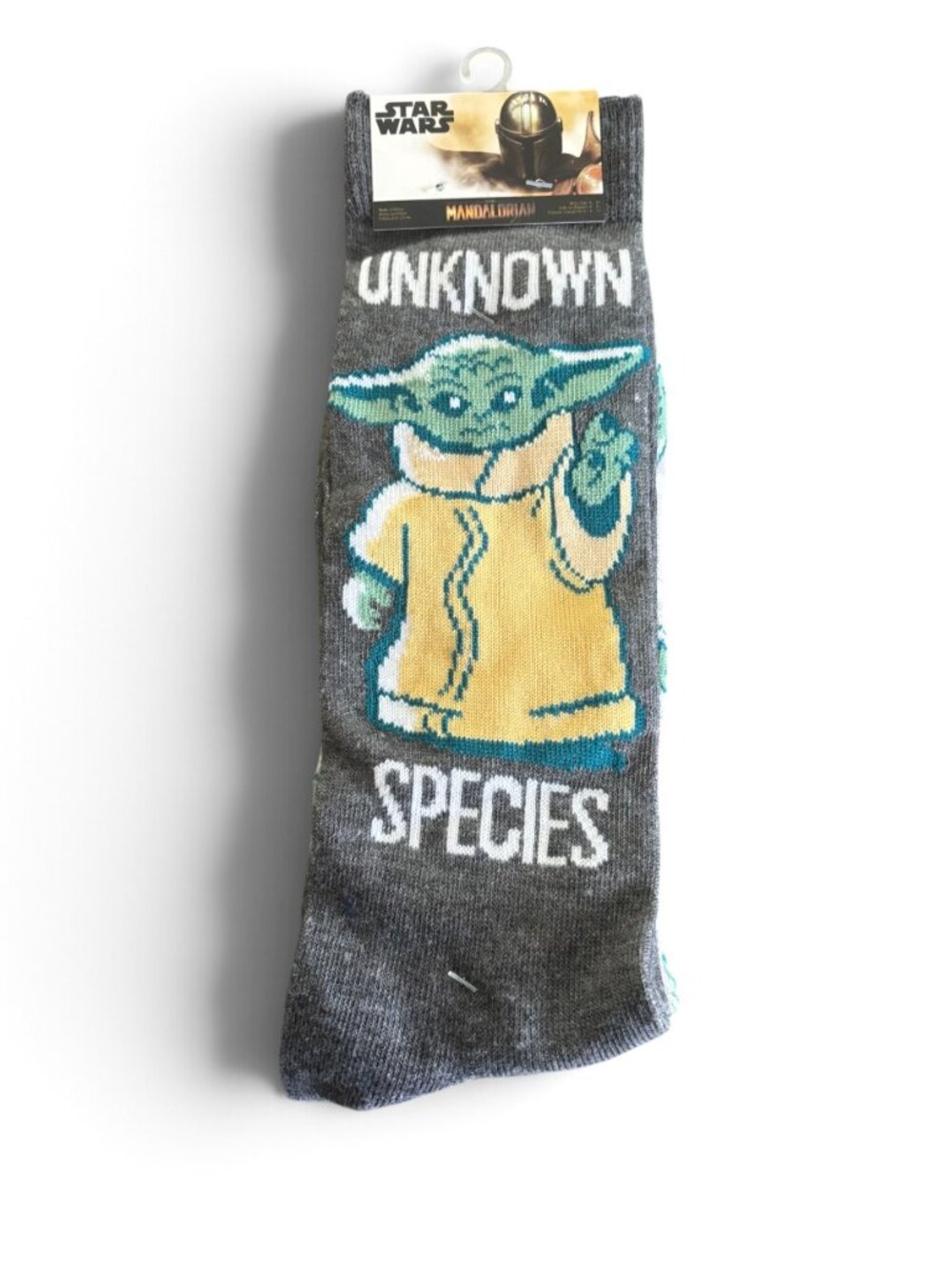 Star Wars The Mandalorian Grogu Baby Yoda 2-Pack Crew Socks